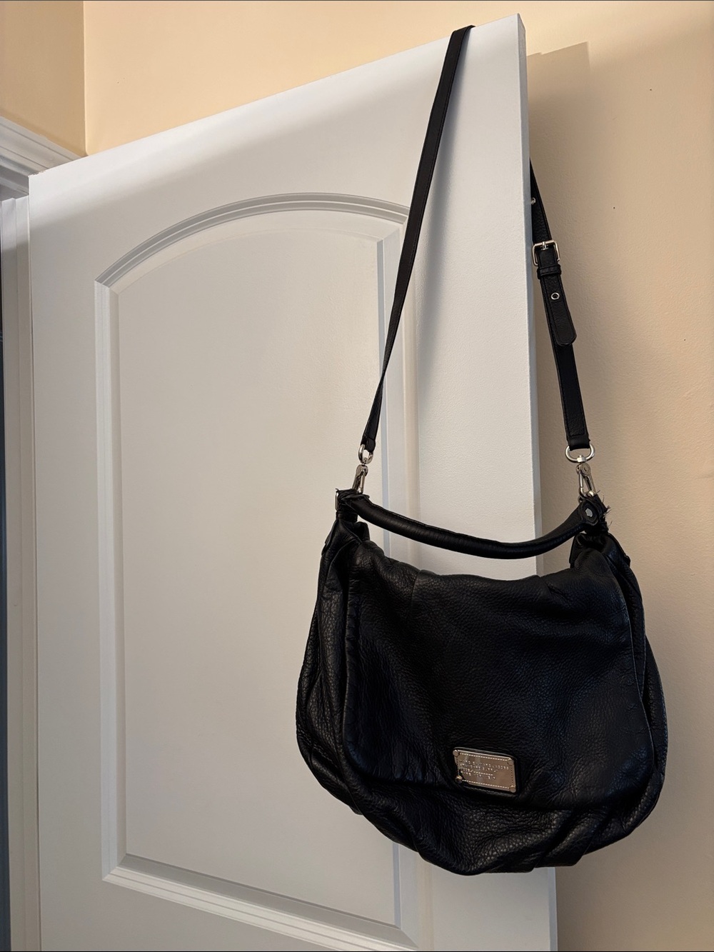 Marc by Marc Jacob’s Black Leather Shoulder Bag - Classic Everyday Crossbody